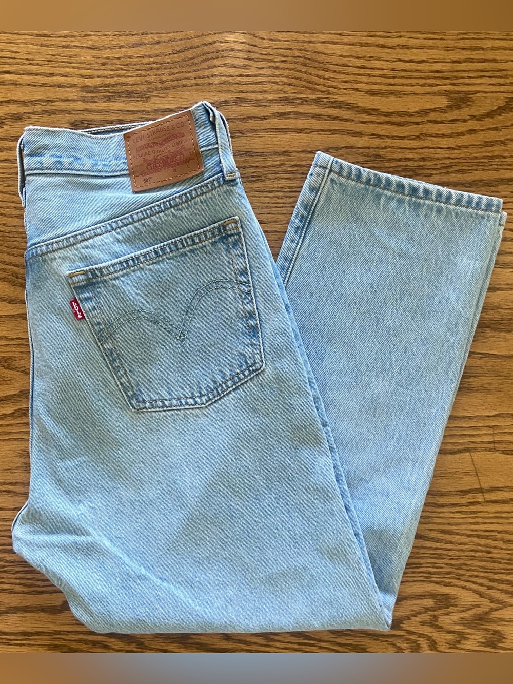 Levis 501 original cropped women’s jeans